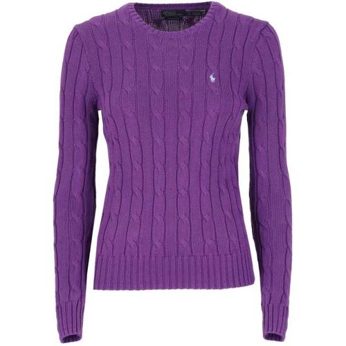 Purple Cotton Sweater - Größe XS - purple - Polo Ralph Lauren - Modalova