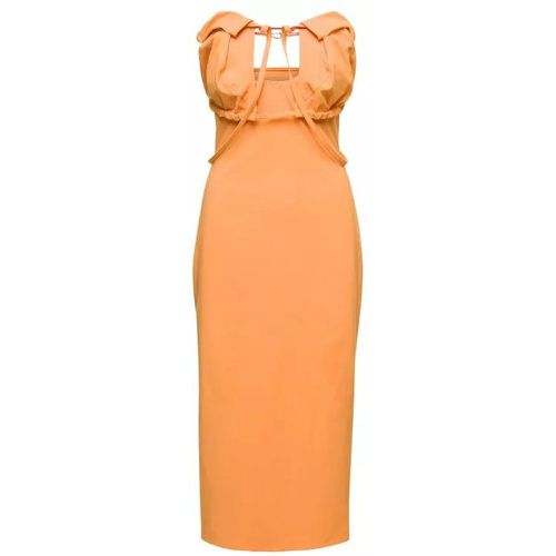 Orange Midi Dress La Robe Bikini In Cotton Blend - Größe 36 - orange - Jacquemus - Modalova