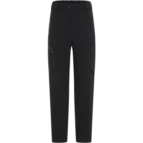 Black Polyamide Trousers - Größe S - Moncler - Modalova