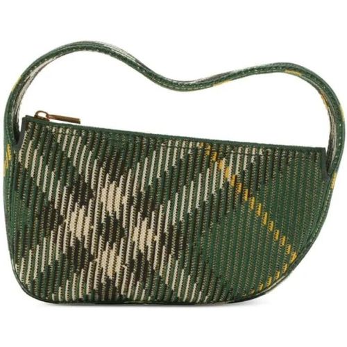 Crossbody Bags - Green Knitted Check Bag - Gr. unisize - in - für Damen - Burberry - Modalova