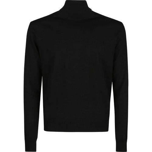 Plain Turtle Neck Sweater Black - Größe 48 - Ballantyne - Modalova