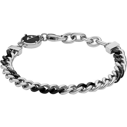 Armbänder - Steel Silberfarbene Armband DX1498931 - Gr. ONE SIZE - in Silber - für Damen - Diesel - Modalova