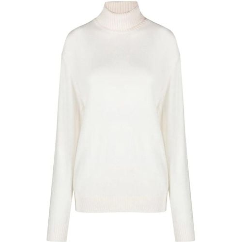 Roll Neck Wool Jumper - Größe 34 - weiß - Jil Sander - Modalova