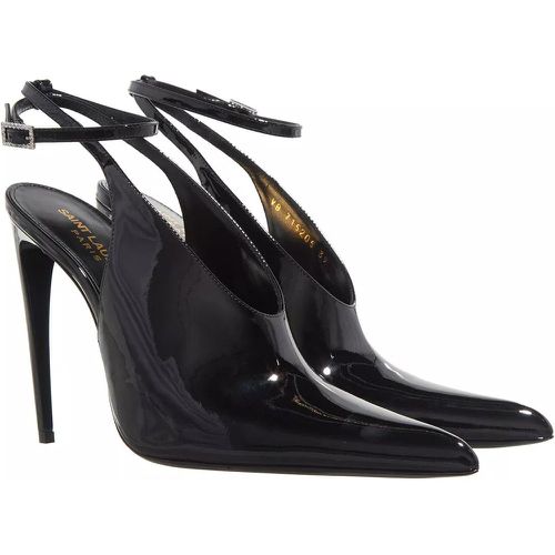 Pumps & High Heels - Kendall Patent Leather Slingback Pumps - Gr. 37 (EU) - in - für Damen - Saint Laurent - Modalova