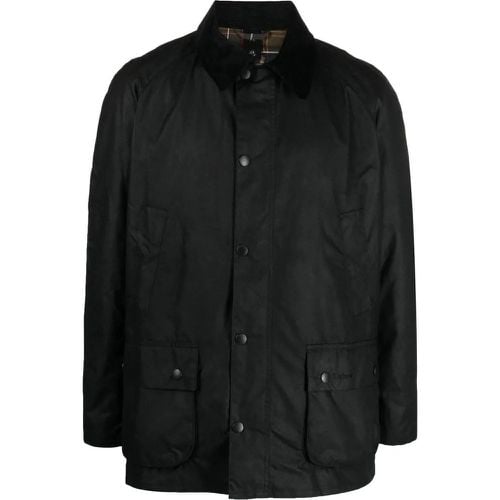 Ashby wax jacket black - Größe L - Barbour - Modalova