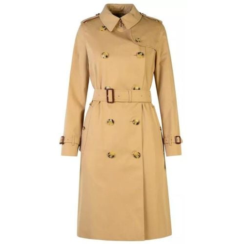 Kensington' Beige Cotton Trench Coat - Größe 10 - Burberry - Modalova