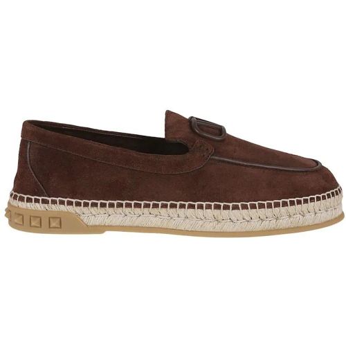 Loafer - Brown Crust Espadrilles - Gr. 40 (EU) - in - für Damen - Valentino Garavani - Modalova