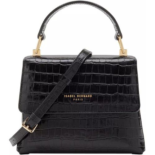 Satchels - Forte Heline Croco Black Calfskin Leather Ha - Gr. unisize - in - für Damen - Isabel Bernard - Modalova