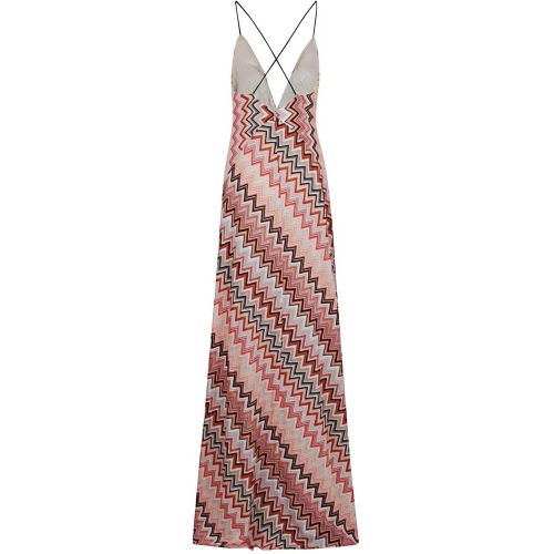 Fitted Sleeveless Long Dress - Größe 38 - Missoni - Modalova