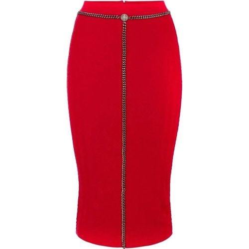 Skirts Red - Größe 40 - Elisabetta Franchi - Modalova