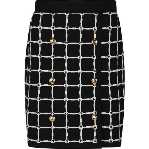 Mini Skirt Black - Größe 40 - Elisabetta Franchi - Modalova