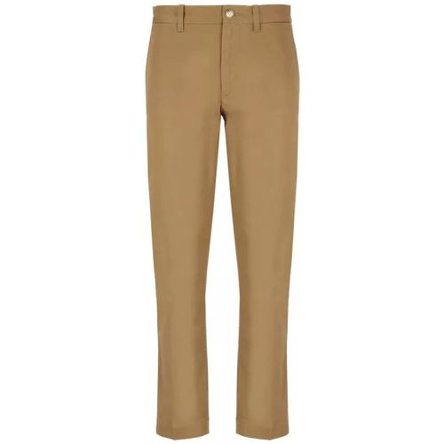 Brown Cotton Trousers - Größe 40 - Polo Ralph Lauren - Modalova