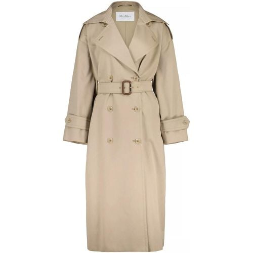 Trenchcoat Salpa aus Woll-Mix 47702384410970 - Größe 38 - brown - Max Mara - Modalova