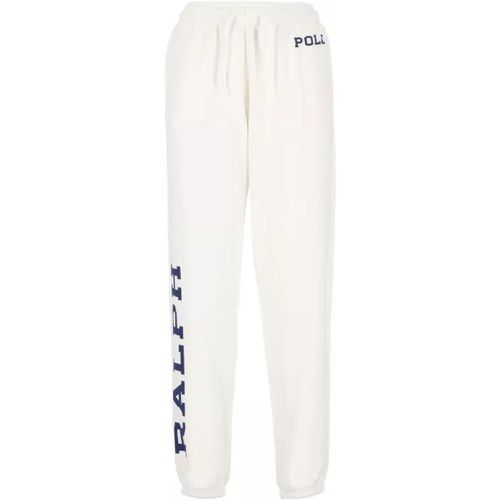 Ivory Cotton Pants - Größe S - white - Polo Ralph Lauren - Modalova