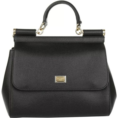 Totes & Shopper - Sicily Medium With Handle And Shoulder Strap - Gr. unisize - in - für Damen - Dolce&Gabbana - Modalova