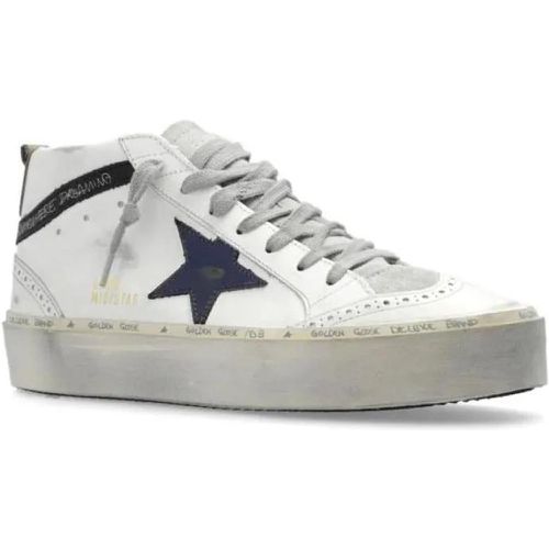 Sneakers - Mid Star High-Top Leather Sneakers - Gr. 38 (EU) - in - für Damen - Golden Goose - Modalova