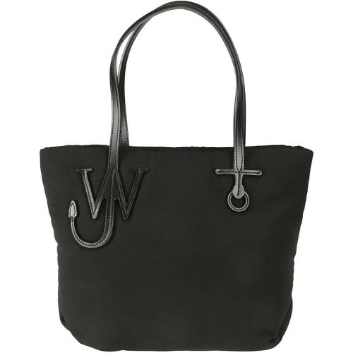 Totes & Shopper - Beige Tote Bag With Black Handles - Gr. unisize - in - für Damen - J.W.Anderson - Modalova