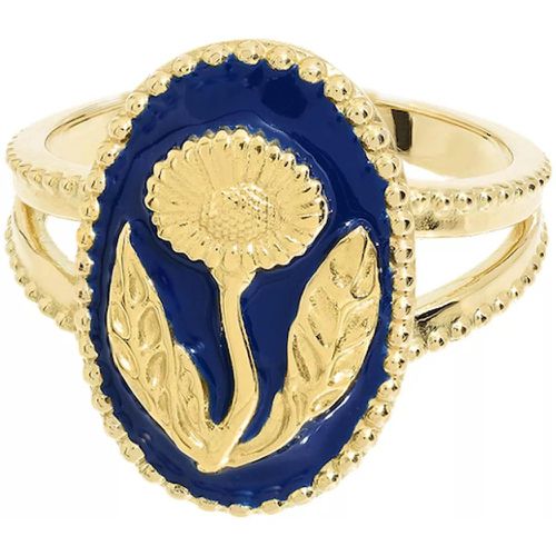 Ring - Dark Meadow Ring - Gr. 52 - in Blau - für Damen - Anna+Nina - Modalova