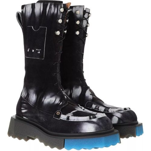 Boots & Stiefeletten - Tie Dye Sponge Pocket Combat - Gr. 40 (EU) - in - für Damen - Off-White - Modalova