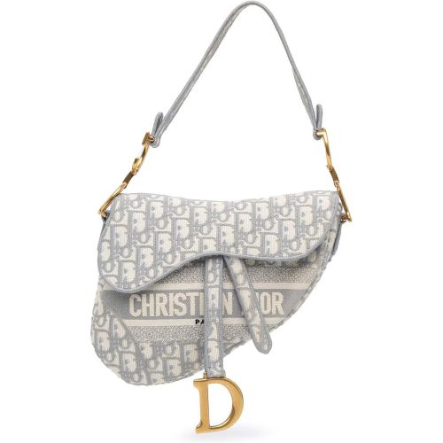 Hobo Bags - 2020 Oblique Embroidered Canvas Saddle Bag - Gr. unisize - in - für Damen - Christian Dior - Modalova