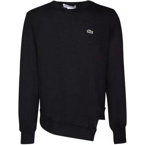 Asymmetric Black Pullover - Größe L - black - Comme des Garcons - Modalova