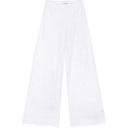 White Wide Leg Pants - Größe S - Charo Ruiz Ibiza - Modalova