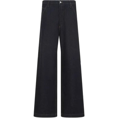 Pickerby Dark Blue Cotton Jeans - Größe 31 - Dries Van Noten - Modalova