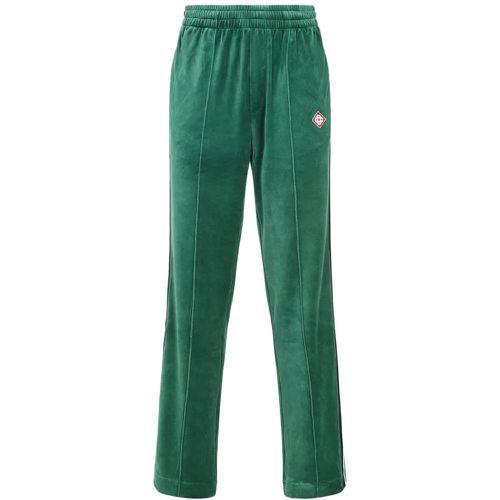 Green Velour Joggers - Größe XL - grün - Casablanca - Modalova