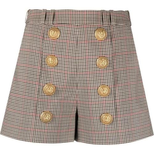 Houndstooth Shorts - Größe 36 - Balmain - Modalova