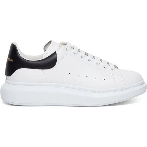 Low-Top Sneaker - White Oversized Leather Sneakers - Gr. 35 (EU) - in - für Damen - alexander mcqueen - Modalova