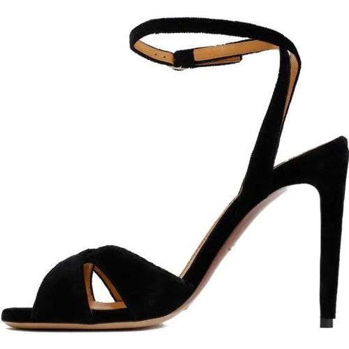 Sandalen & Sandaletten - Collection Black Velvet Kandice Heel Sandal - Gr. 39 (EU) - in - für Damen - Polo Ralph Lauren - Modalova