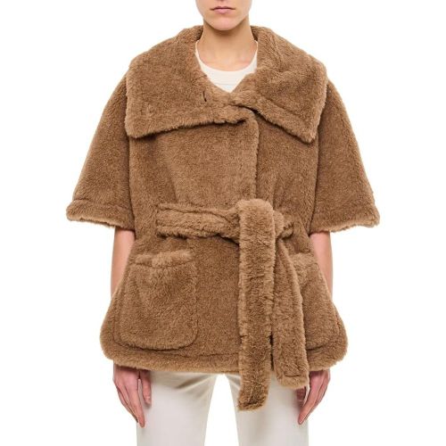 Teddy Cape With Shawl Collar - Größe M - Max Mara - Modalova