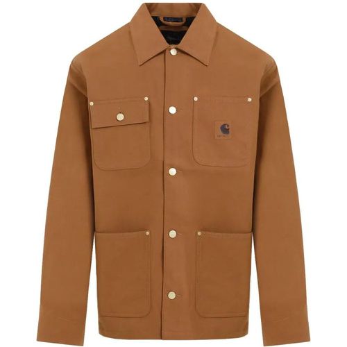 Hamilton Brown Suede Michigan Coat - Größe S - Carhartt WIP - Modalova