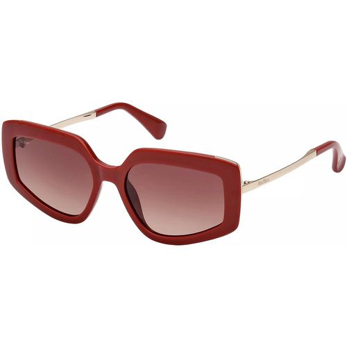Sonnenbrille - Design7 - Gr. unisize - in Rot - für Damen - Max Mara - Modalova