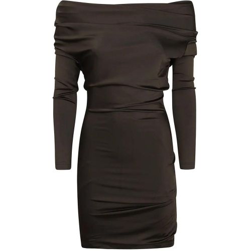 Asymmetrical Stretch Jersey Mini Dress - Größe 42 - alexander mcqueen - Modalova