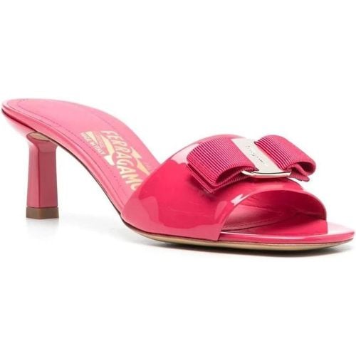 Slipper & Pantoletten - Sandals Pink - Gr. UK_6_5 - in Gold - für Damen - Salvatore Ferragamo - Modalova