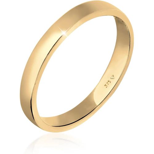 Ringe - Ring Ehering Trauring Partnerring Basic 375 Gelbgo - Gr. 56 MM - in - für Damen - Elli - Modalova