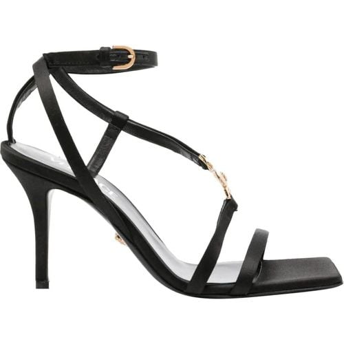 Slipper & Pantoletten - Sandals Black - Gr. 37,5 (EU) - in - für Damen - Versace - Modalova