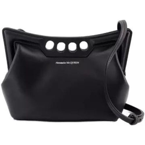 Crossbody Bags - The Mini Peak Purse - Leather - Black - Gr. unisize - in - für Damen - alexander mcqueen - Modalova