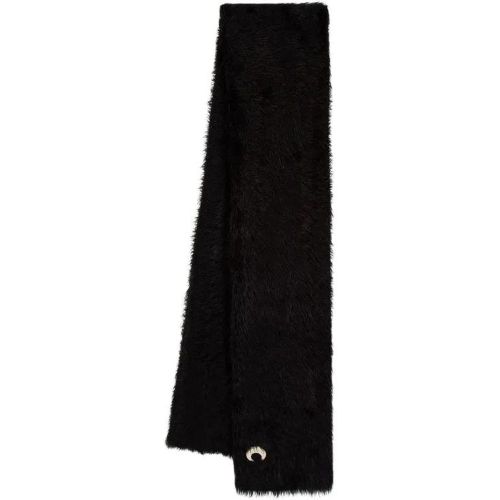 Tücher & Schals - Wild Puffy Scarf - Synthetic - Black - Gr. unisize - in - für Damen - Marine Serre - Modalova