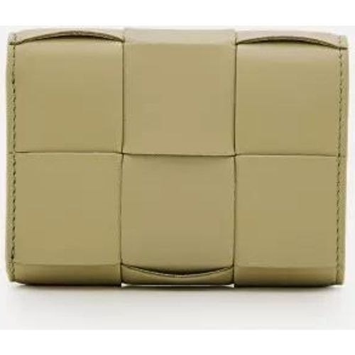 Portemonnaies - Tri-Fold Leather Wallet - Gr. unisize - in - für Damen - Bottega Veneta - Modalova