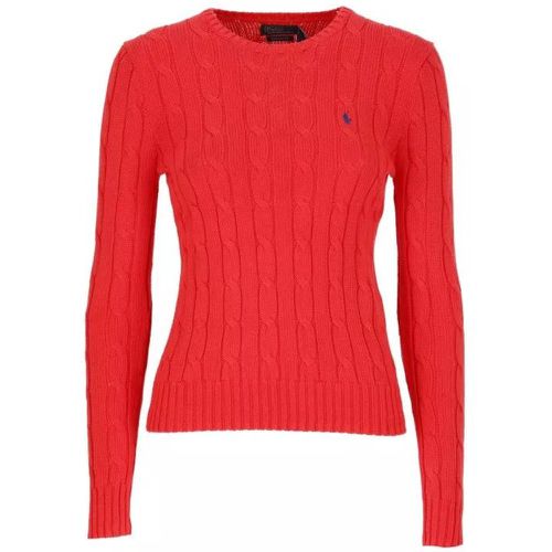 Red Cotton Sweater - Größe M - red - Polo Ralph Lauren - Modalova
