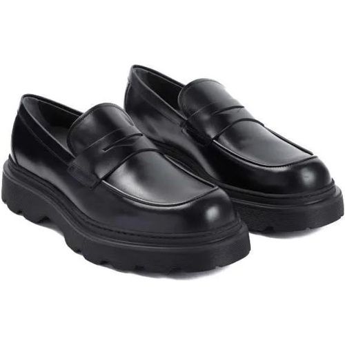 Loafers & Ballerinas - Black Leather Loafers - Gr. 10 - in - für Damen - TOD'S - Modalova