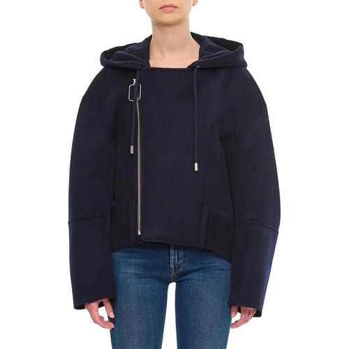 Hooded Biker Jacket - Größe S - J.W.Anderson - Modalova