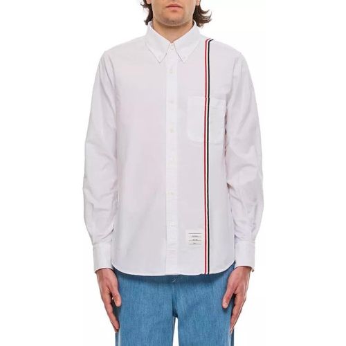 Cotton Button Down Shirt - Größe 1 - white - Thom Browne - Modalova