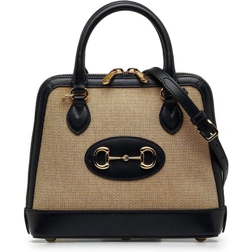 Totes & Shopper - Small Horsebit 1955 Canvas Top Handle - Gr. unisize - in - für Damen - Gucci - Modalova