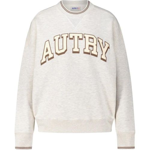 Crewneck Sweater mit großem Logo - Größe M - Autry International - Modalova