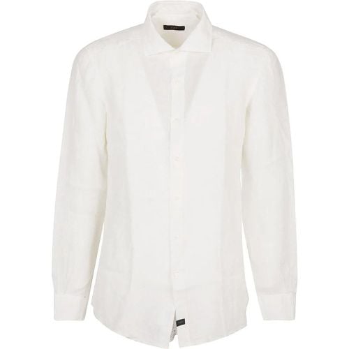 Long Sleeve Shirt White - Größe 40 - Fay - Modalova