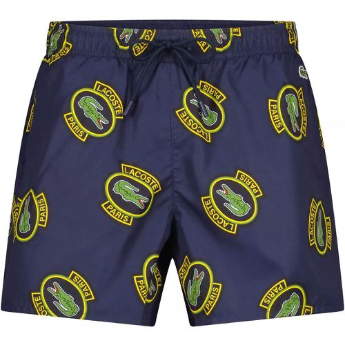 Badehose mit Logo-Print 47702403645786 - Größe M - black - Lacoste - Modalova