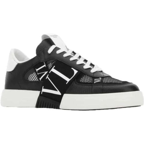 Low-Top Sneaker - Round Toe Lace-Up Sneakers - Gr. 45 (EU) - in - für Damen - Valentino - Modalova